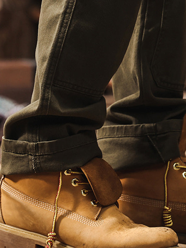 RUGGED WORKWEAR STRAIGHT-LEG PANTS