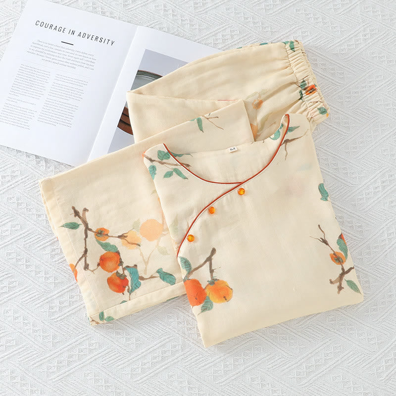 Bamboo Pajama Three-Piece Set – Long Sleeve and Comfortable Bamboo Fabric