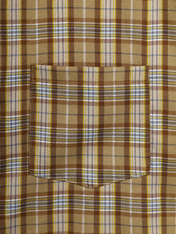 Men's Slim Fit Casual and Elegant Checkered Long Sleeve Shirt