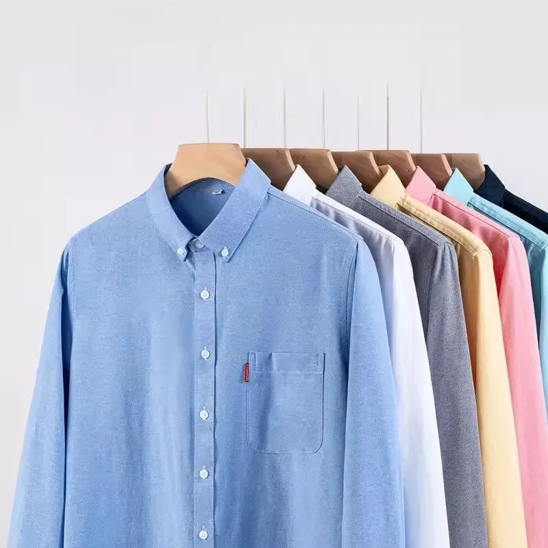Crisp Cotton Oxford Shirt