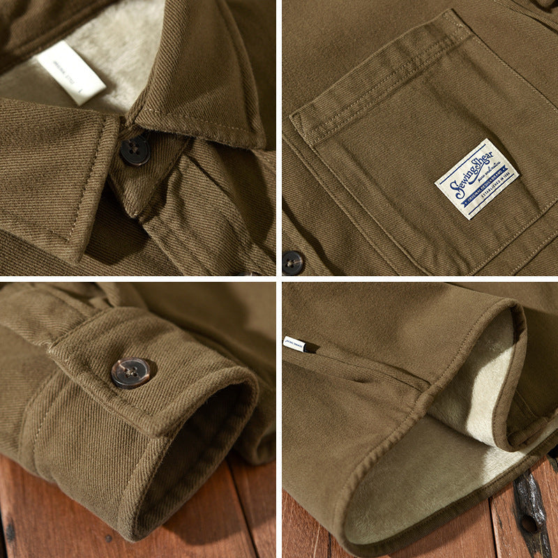 Cozy Cargo Fleece Shirt