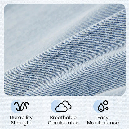 Women's U-Neck Denim Bodycon Cami Dress