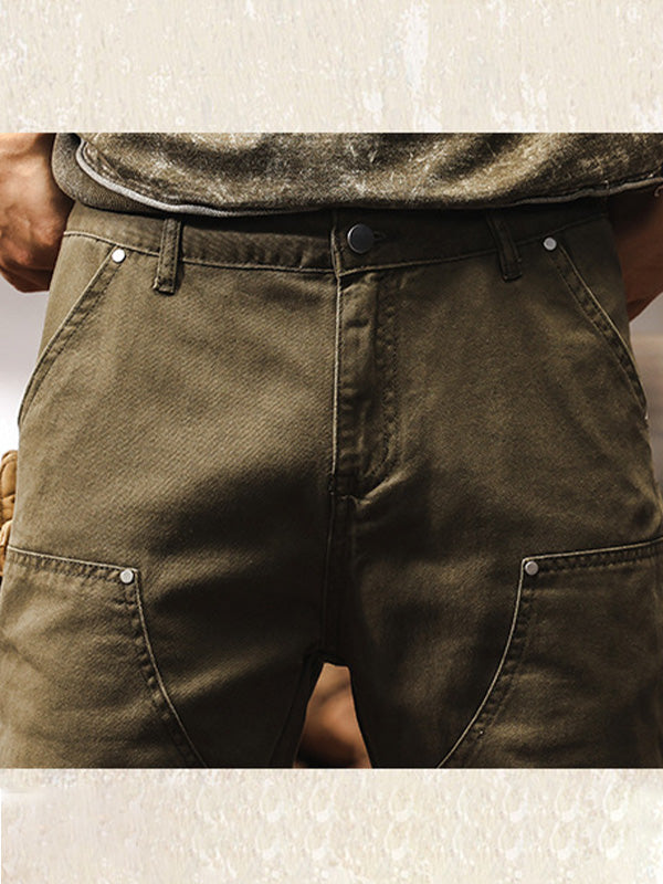 RUGGED WORKWEAR STRAIGHT-LEG PANTS