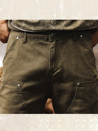 RUGGED WORKWEAR STRAIGHT-LEG PANTS