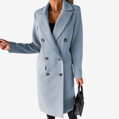 Rosella™ Sophisticated and Chic Long Coat