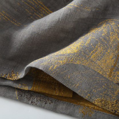 Ownkoti Double Layer Pure Cotton Breathable Retro Kimono Bathrobe