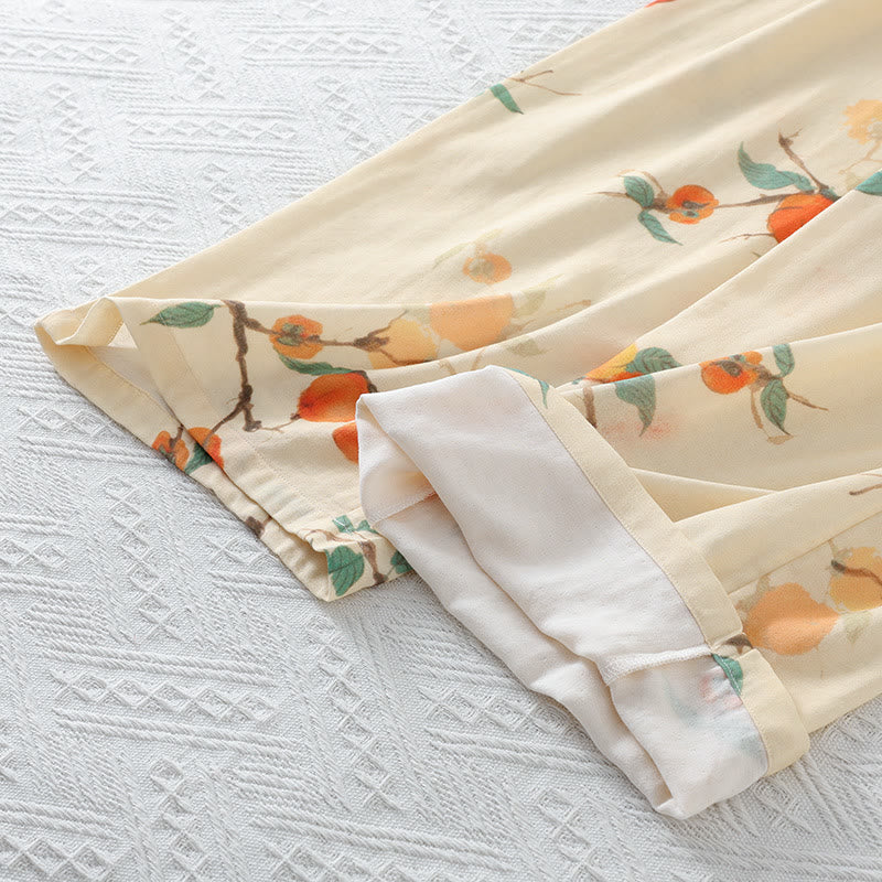 Bamboo Pajama Three-Piece Set – Long Sleeve and Comfortable Bamboo Fabric