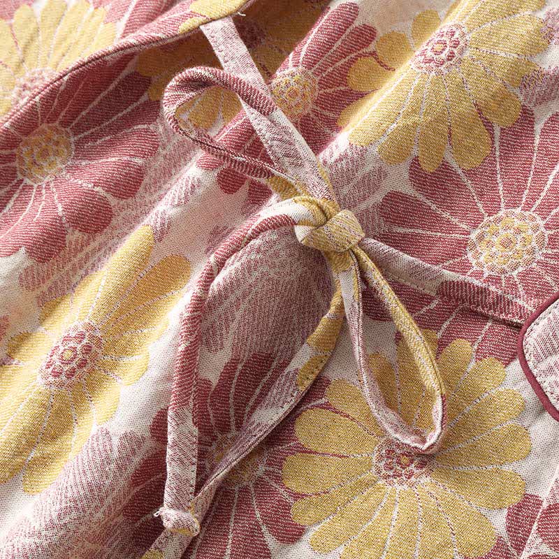 Ownkoti Ultra Comfortable Pure Cotton Yarn-Dyed Jacquard Loungewear Set