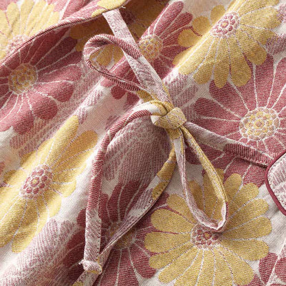 Ownkoti Ultra Comfortable Pure Cotton Yarn-Dyed Jacquard Loungewear Set