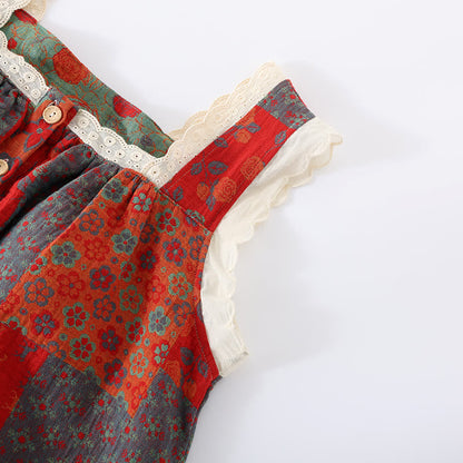 Women's Cotton Cami with Padding and Nightgown for Comfortable Sleep