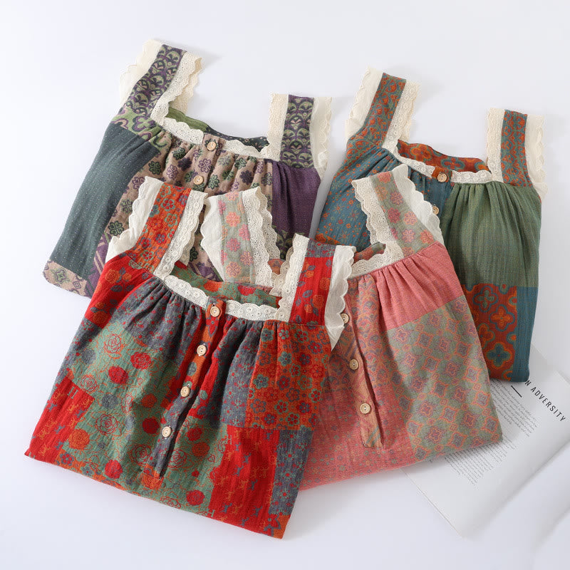 Women's Cotton Cami with Padding and Nightgown for Comfortable Sleep