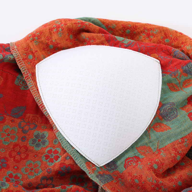 Women's Cotton Cami with Padding and Nightgown for Comfortable Sleep