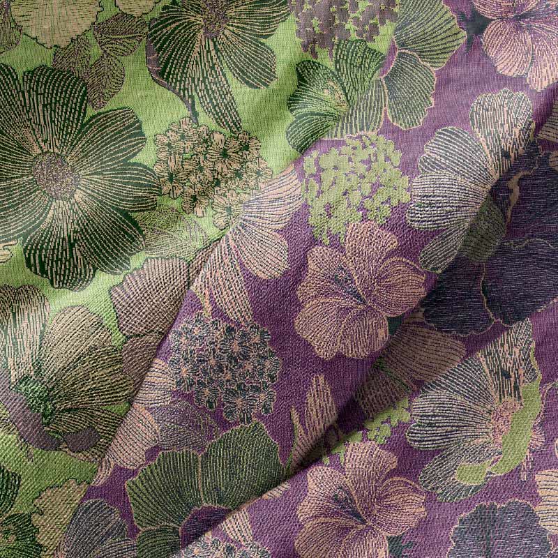 Ownkoti Patch Floral Cotton Gauze Kimono Shirt