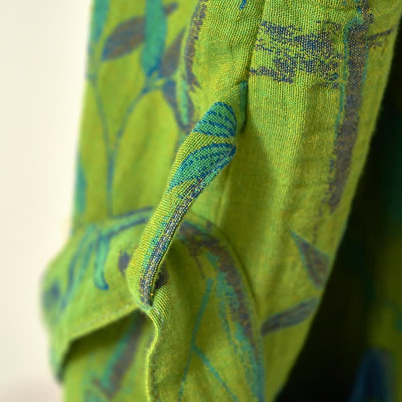 Ownkoti Women's Kimono Robe Made from Two-Color Bamboo Cotton Gauze for Ultimate Comfort