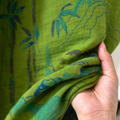 Ownkoti Women's Kimono Robe Made from Two-Color Bamboo Cotton Gauze for Ultimate Comfort