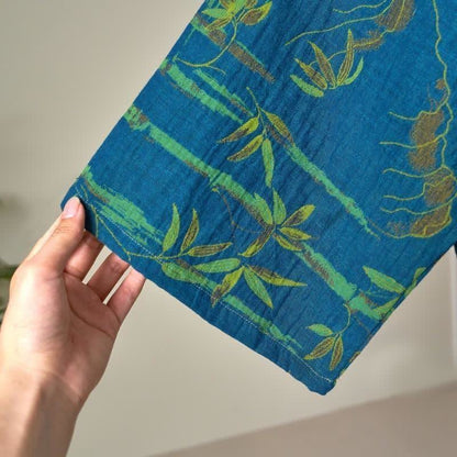 Ownkoti Bamboo Cotton Curly Kimono Loungewear Set