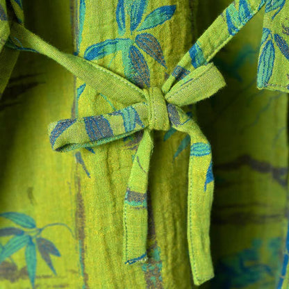 Ownkoti Bamboo Cotton Curly Kimono Loungewear Set