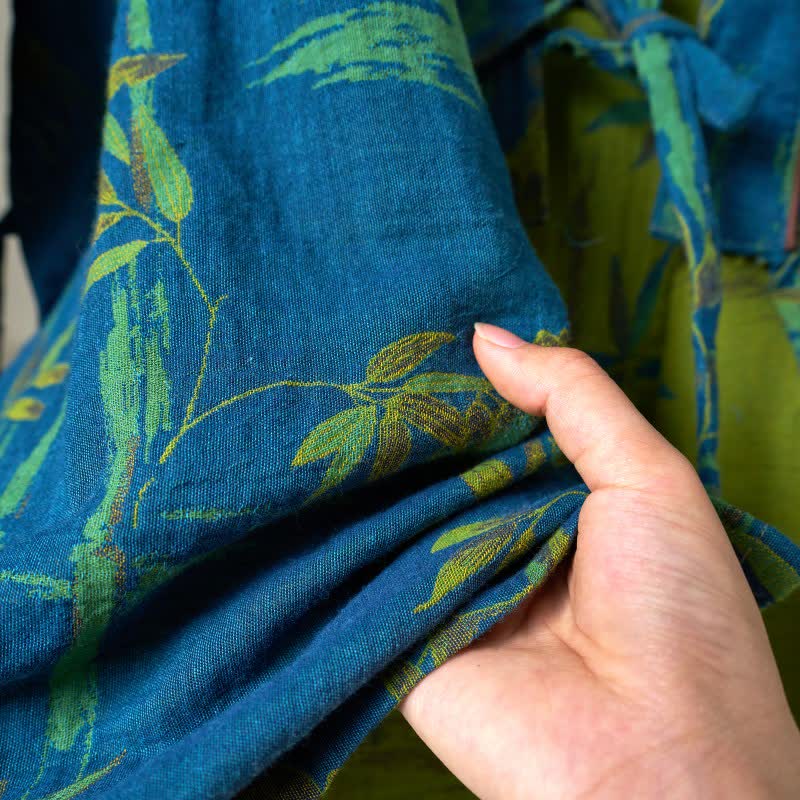 Ownkoti Bamboo Cotton Curly Kimono Loungewear Set