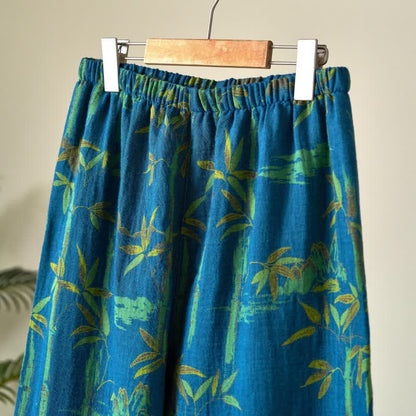 Ownkoti Bamboo Cotton Curly Kimono Loungewear Set