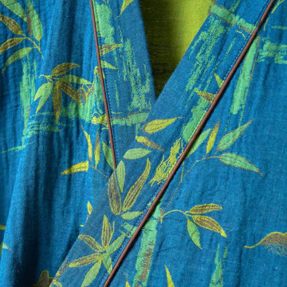 Ownkoti Bamboo Cotton Curly Kimono Loungewear Set