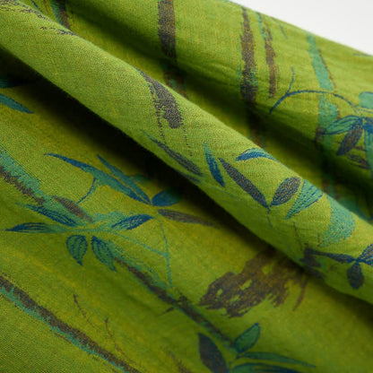 Ownkoti Bamboo Oriental Pajama Set with Fringes Made of Cotton