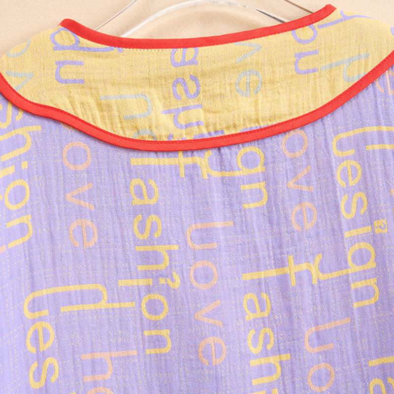 Ownkoti Plus Size Vintage Cotton Nightdress – Elegant & Comfortable Sleepwear