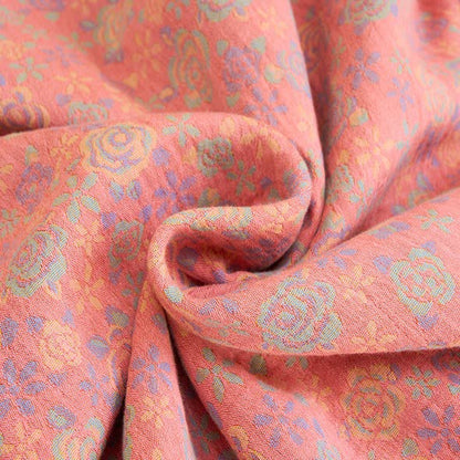 Ownkoti Plus Size Rose Cotton Gauze Nightdress - Comfortable and Elegant Sleepwear