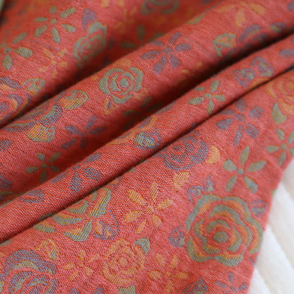 Ownkoti Elegance Rose Flower Cotton Pajama Set for Comfortable Nightwear