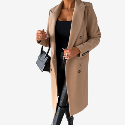 Rosella™ Sophisticated and Chic Long Coat
