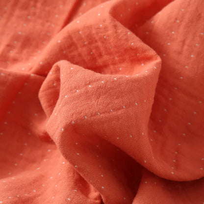 Ownkoti Cotton Gauze Round Neck Pajama Set for Comfort and Style