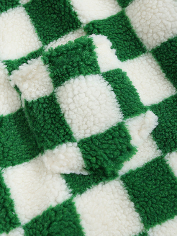 Casual Men’s Set: Classic Plaid Flannel Shirt and Corduroy Pants