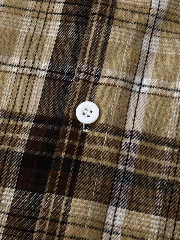 Stylish Classic Men's Thin Jacket with Plaid Hood