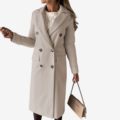 Rosella™ Sophisticated and Chic Long Coat