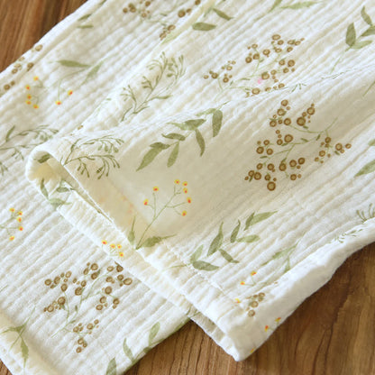 Ownkoti Floral Cotton Double Gauze Pajama Set - Comfortable & Stylish Sleepwear
