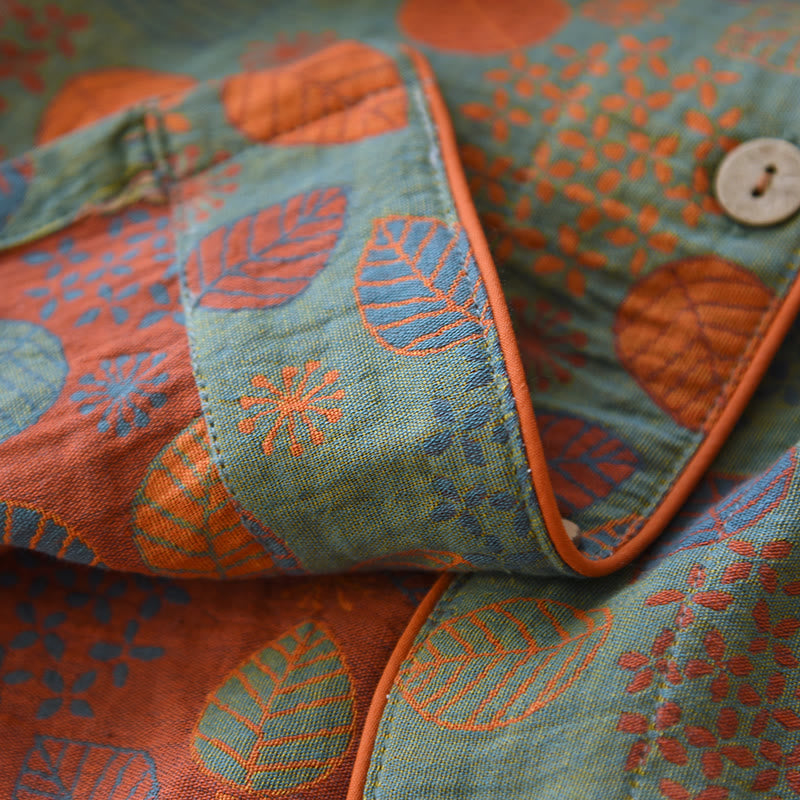 Ownkoti Green Shine in Cotton Voile - Comfortable Loungewear Set