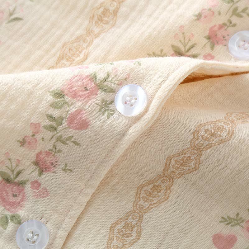 Ownkoti Forest Style Comfy Pure Cotton Loungewear Set