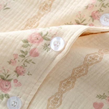 Ownkoti Forest Style Comfy Pure Cotton Loungewear Set