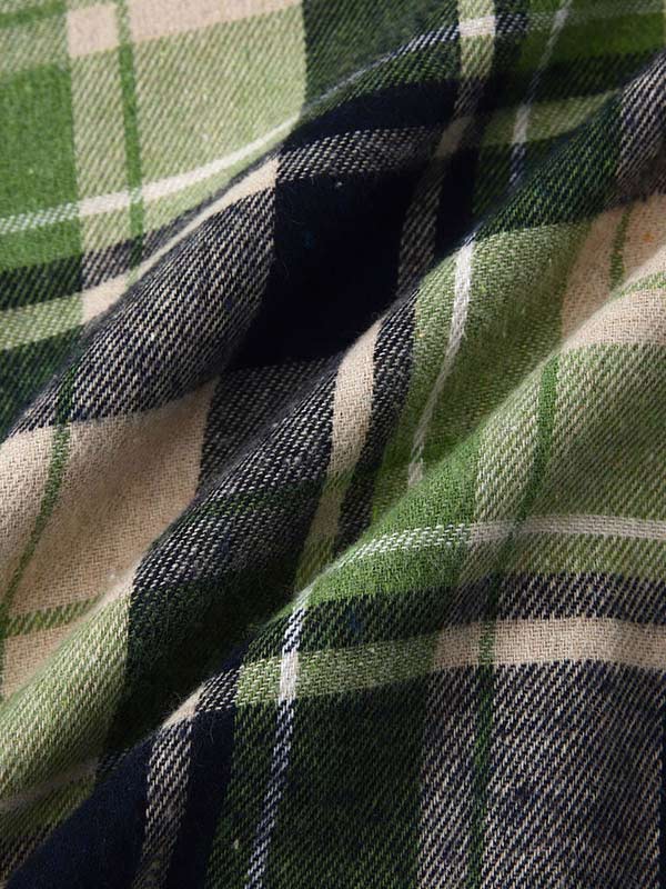 Men's Stylish Lightweight Plaid Hooded Casual Jacket