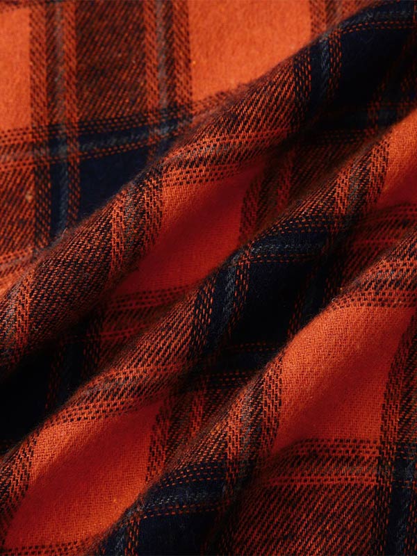 Classic Slim Fit Men's Vest with Plaid Pattern and Hood