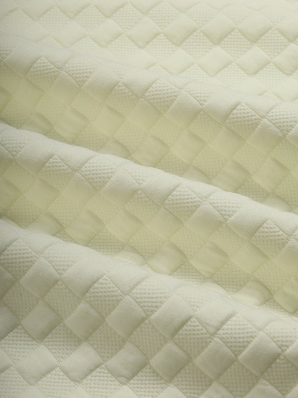 Men's Classic Solid Color Plaid Texture Button-Up Shirt Jacket