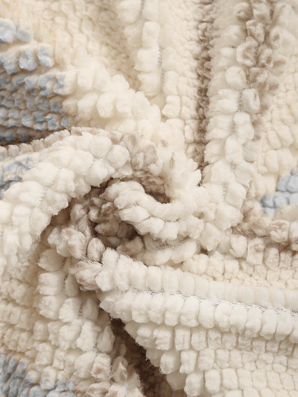 Set of 3 Items for Men: Checked Jacket, Velvet Basic T-Shirt, and Casual Trousers