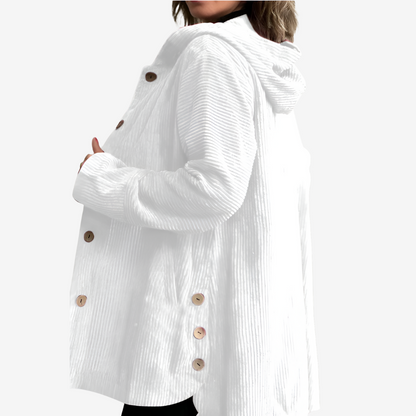 Georgette™ Knitted Elegant Jacket with Refined Buttons
