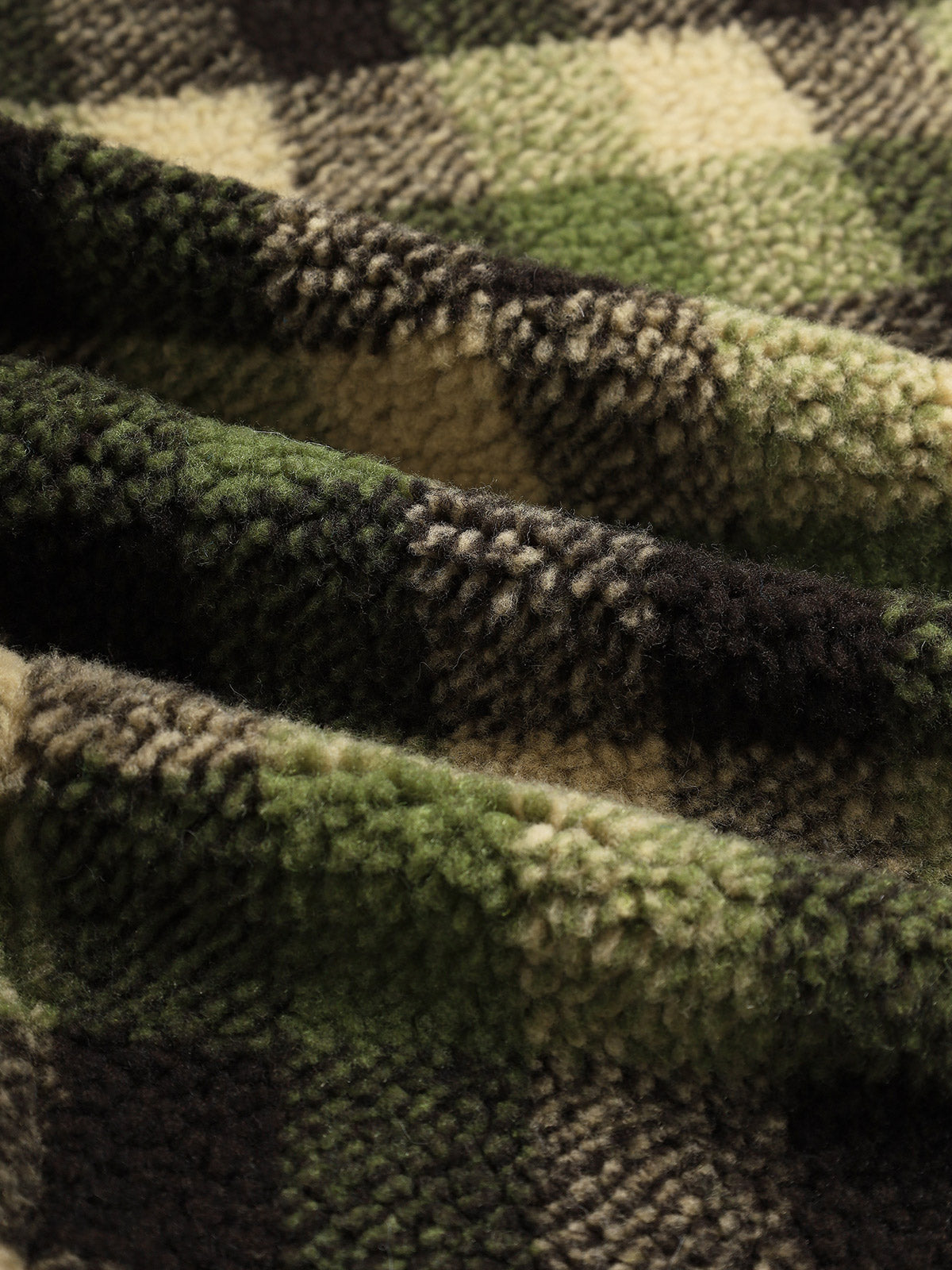 Men's Cozy Classic Plaid Faux Fur Shirt - Casual Button-Up Cardigan Jacket