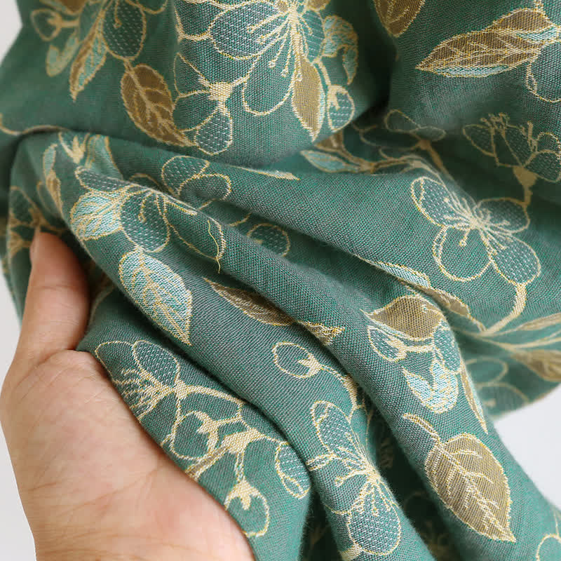 Vintage Floral Cotton Comfortable Casual Pajama Set