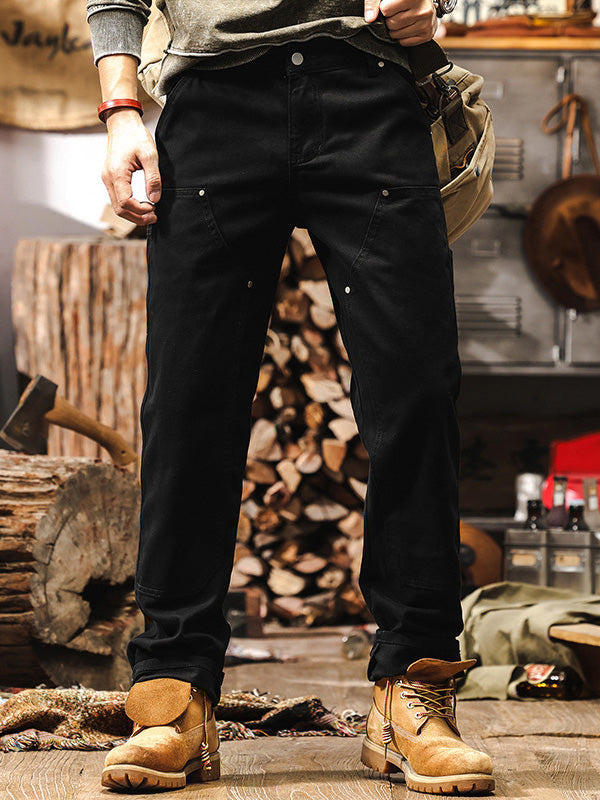 RUGGED WORKWEAR STRAIGHT-LEG PANTS