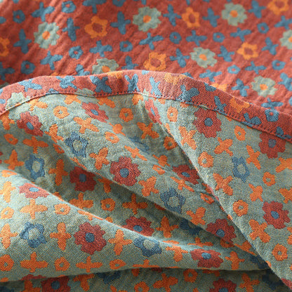 Ownkoti Women's Floral Round Neck Soft Cotton Sleep Dress - Comfortable and Elegant Nighttime Companion