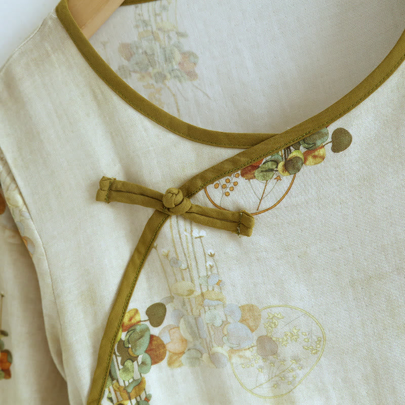 Floral Woven Short Sleeve Lounge Set - Comfortable and Stylish Sleepwear for Relaxed Days