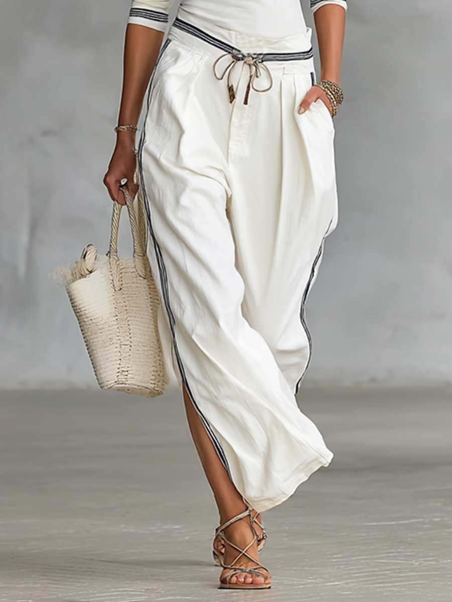 Women's Sports Two-Piece Set: Half-Collar T-Shirt with Long Sleeves