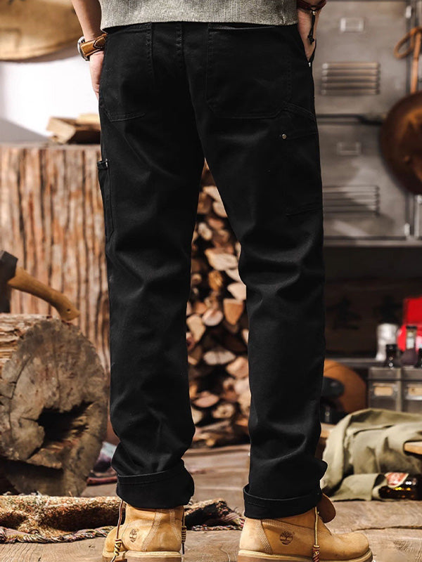 RUGGED WORKWEAR STRAIGHT-LEG PANTS