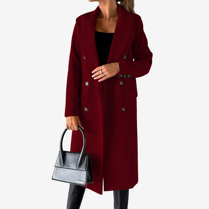 Rosella™ Sophisticated and Chic Long Coat
